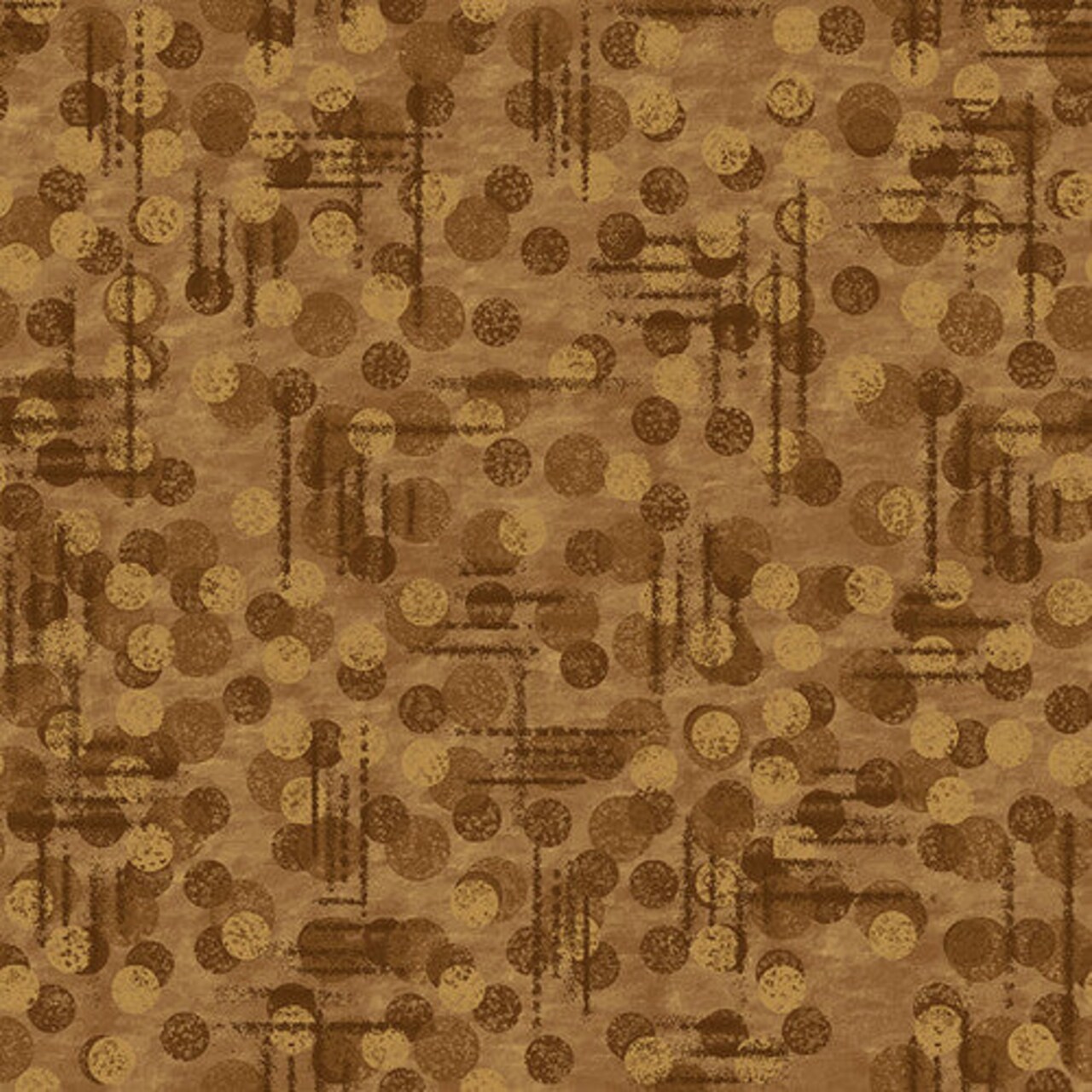 Fabric Blank Quilting Light Brown Tonal Texture Jot Dot by the Quarter Yard 9570-35